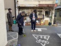 自分の足でまちの歩きやすさを測る