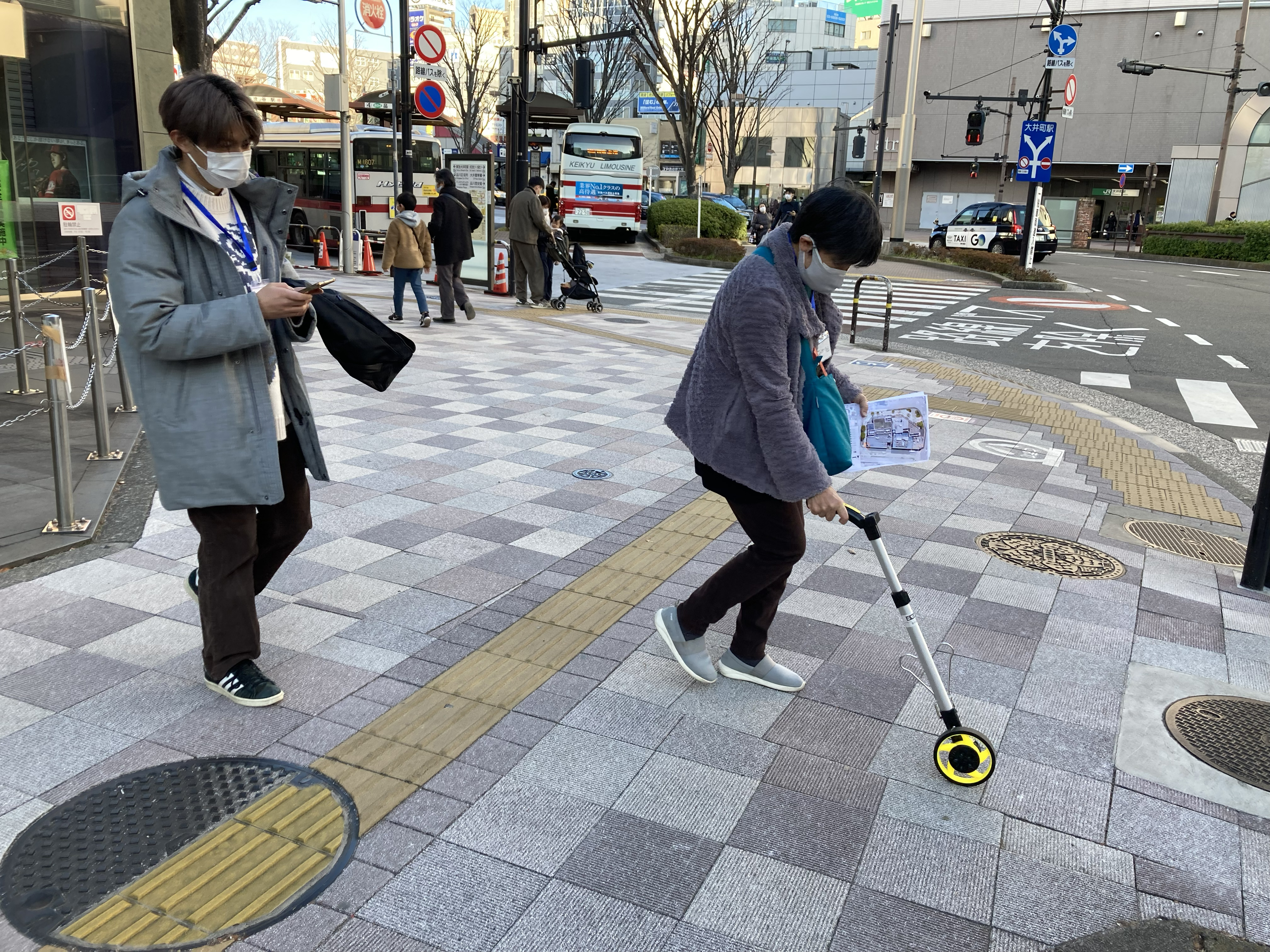 第3回大井町まちづくりワークショップ~自分の足でウォーカビリティを測ろう